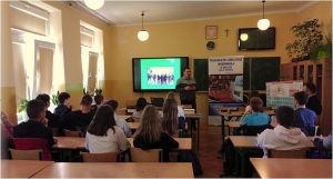 Lekcje w SP w Kijach