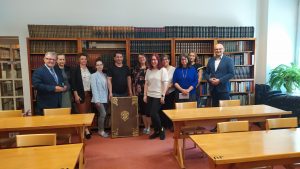Wizyta bibliotekarzy z Hiszpanii i Estonii w PBW Kielce
