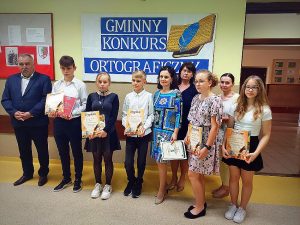 XXI Gminny Konkurs Ortograficzny w Chybicach