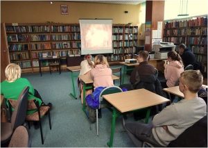Projekcje filmowe dla uczniów SOSW w Pińczowie