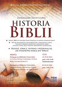 Wystawa Biblii w Kielcach i Pińczowie